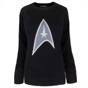 Star Trek symbol sweater NEW NIP